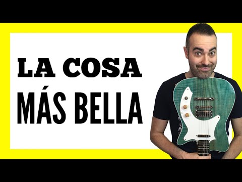 EROS Ramazzotti - La Cosa Más Bella 🎸[Cover Guitarra Eléctrica] Piu bella cosa
