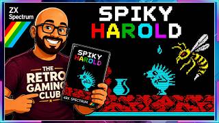 Spiky Harold (ZX Spectrum) Review | The Dark souls of the Spectrum era!