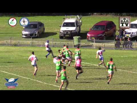 2015 NRL Round 7 U19's Highlights - Western Suburbs v Central Newcastle