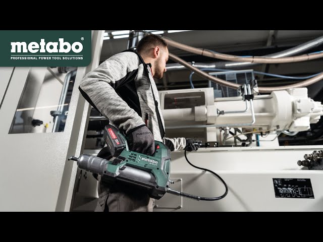 Video Teaser für Metabo 18 V Cordless grease gun FP 18 LTX
