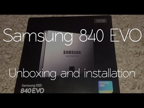 comment installer ssd samsung 840