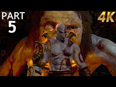 GOD OF WAR 3 Remastered: Full Walkthrough Gameplay Part 5 [ 4K ]