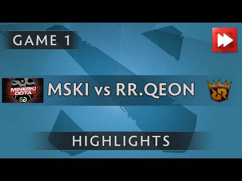 Mineski.GGNetwork vs Rex Regum QEON [Game 1] Dota 2 Asia Championships 2017 - Dota Highlights