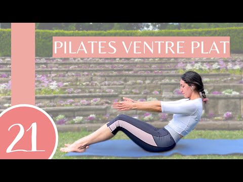 8 minutes de Pilates pour un ventre plat | Pilates intermédiaire | CHALLENGE NOUVEL AN | Jour 21