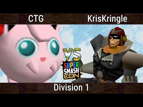 SSC 2023 - CTG (Jigglypuff) Vs. KrisKringle (Captain Falcon) Smash Bros - SSB64