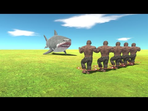 how many humans can kill 1 mutant megalodon