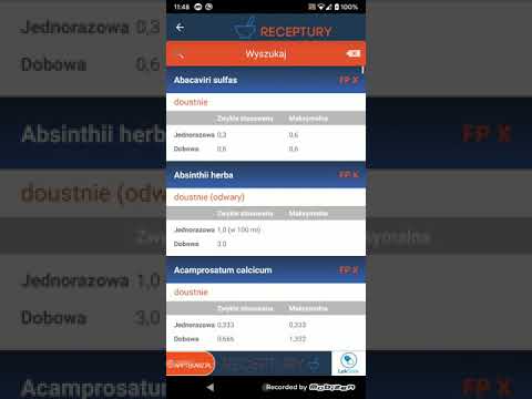Aptekarz Receptury Video