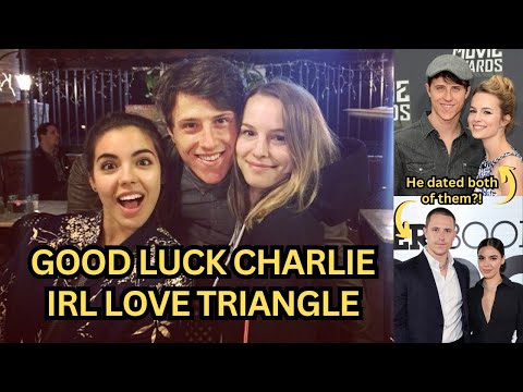 IRL Good Luck Charlie Love Triangle - Bridgit Mendler, Shane Harper & Samantha Boscarino DRAMA