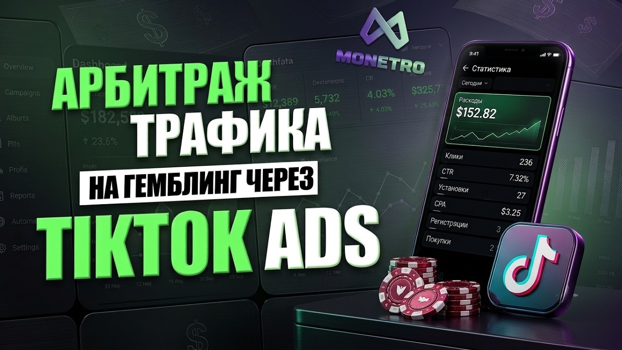PWA приложение в TikTok Ads положительный ROI с первого дня | Арбитраж трафика тикто?
