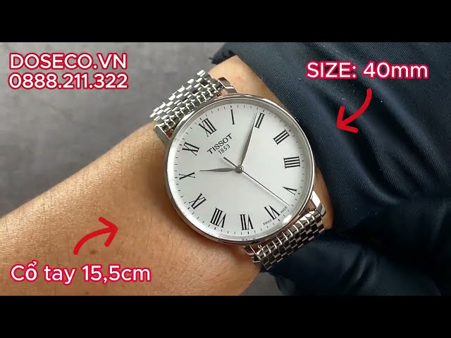 ساعة تيسو تي كلاسيك إفري تايم رجالية – T143.410.11...