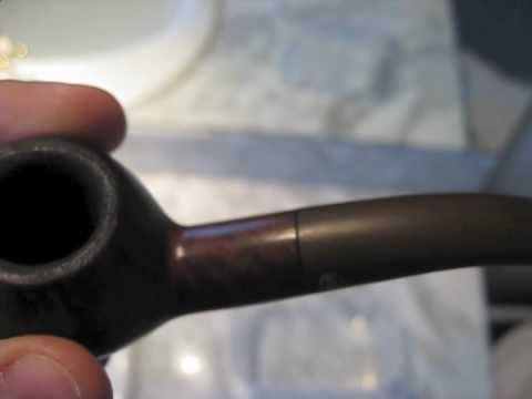 how to clean the stem of an estate pipe