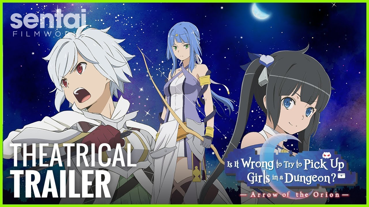 DanMachi: Arrow of the Orion Theatrical Trailer