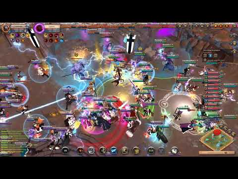 [STEVE] ELEVATE vs [ARCH] AESIRS - TERRITORY FIGHT | Albion Online | ZvZ | Hand of Justice -Trakhala