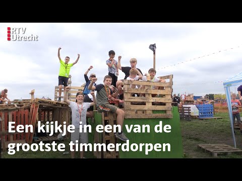 Een weiland vol hutten in IJsselstein, ondanks de hoge houtprijs | RTV Utrecht