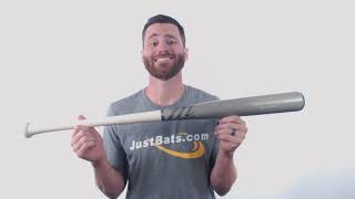 Batte Baseball Bois Marucci Modèle Pro JoeyBats19, 31 Pouces, érable, Argent/naturel
