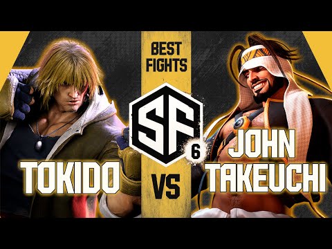 SF6 ⚡ TOKIDO vs JOHN TAKEUCHI  -  Best Fights