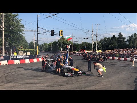 Tsolov drives the RB7 through Sofia 2025