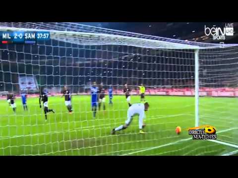 MILAN - SAMPDORIA 4-1 HD - 28 NOVEMBRE 2015