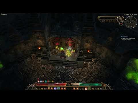 Weird bug after using Vire's Might towards closing Crucible door