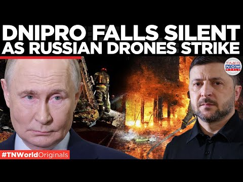 DNIPRO HIT HARD: Russian Drones Rip Through Ukraine’s Failing Air Defences | Times Now World