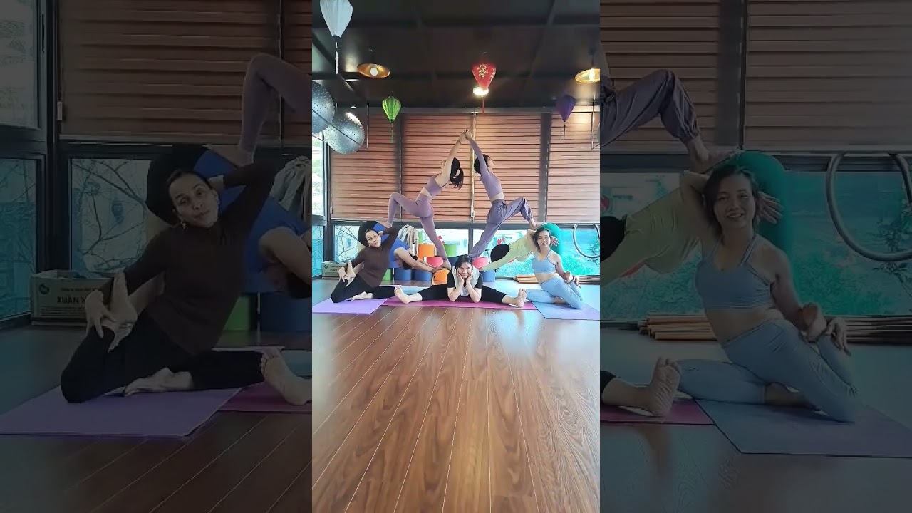 group formation// flexibility//#trending #fitness #virashorts #yogareel #shots #viral