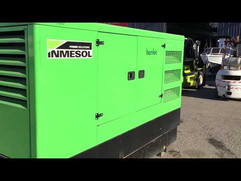 HE002 - 2015 Inmesol Model IV145 130 KVA Silenced Enclosed Diesel Generator