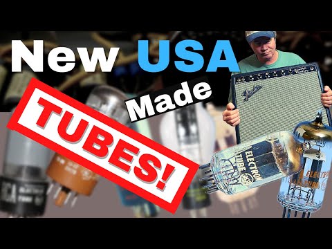 New US Made Guitar Amp Tubes - Western Electric To The Rescue!