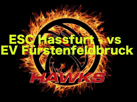 ESC Hassfurt HAWKS vs. EV Fürstenfeldbruck- Hauptrunde 2022/2023 - Endstand 8:3