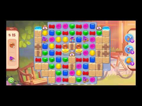 [Gameplay] Homescapes - Level 421 (No Boosters)