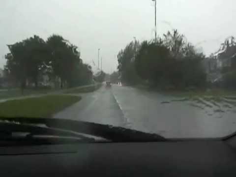 Drivers forced to dodge floods in North Shields
