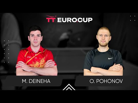 10:45 Maksym Deineha - Oleksandr Pohonov 06.10.2024TT Euro.Cup Ukraine Master. TABLE 3