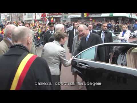 4875-FPFA1 Koning Albert II en koningin Paola 17-3-2011 te Maldegem./JR11-KA-FCO27