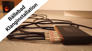 Video thumbnail for Klanginstallation mit GIGAPORT eX - Das besondere Bällebad by ESI Audiotechnik GmbH