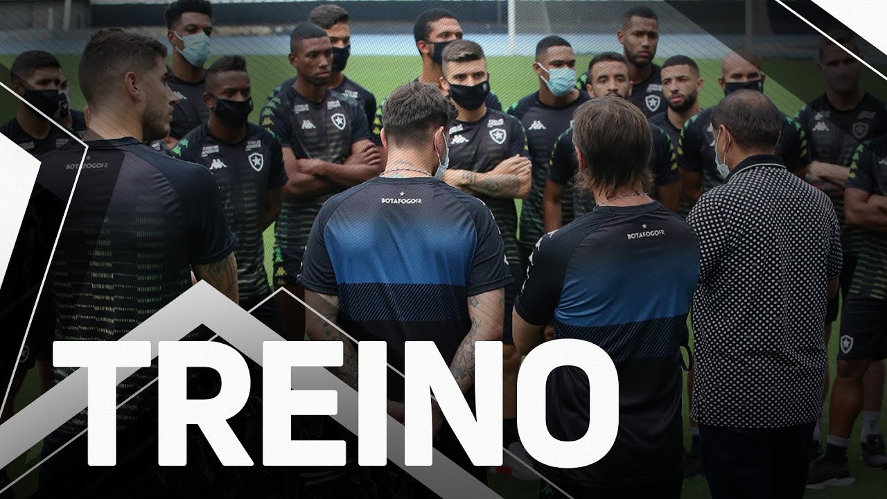 VÍDEO E FOTOS | Comissão técnica de Ramón Díaz comanda primeiro treino no Botafogo