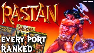 Which Version of Rastan Did I Rank No.1? #rastan #taito #arcadegames 