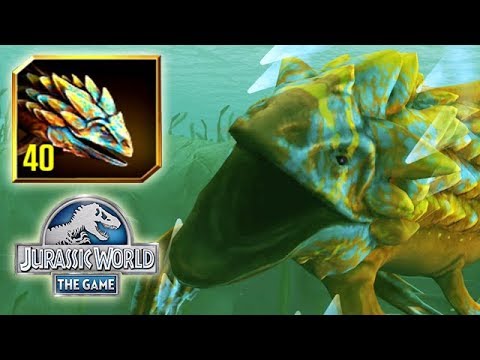 NEW LEGENDARY AQUATIC LEEDSICHTHYS MAX LEVEL 40 (JURASSIC WORLD)