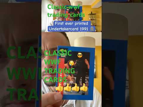 Should I open it? Or should I keep it sealed? WWF Undertaker rookie card #cardreveal #openingcards