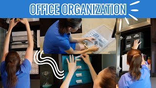 *NEW* FULL OFFICE ORGANIZATION & DECLUTTER // Work From Home Office Organization + Small Business