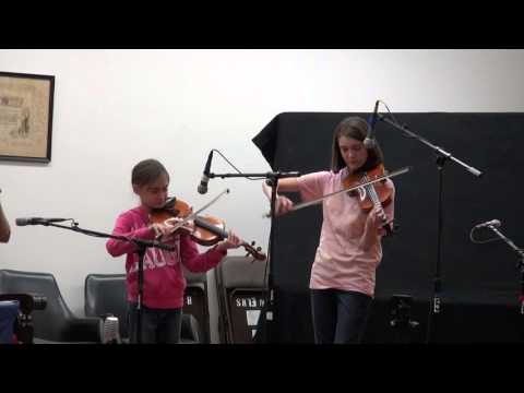 2015-10-24 JT2 Anneliese Alldrin and Jillian Alldrin - Western Open Fiddle Championships