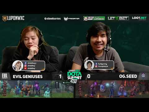 OG.Seed vs Evil Geniuses Game 2 (Bo3) | DOTA Summit 12 Upper Bracket Round 1