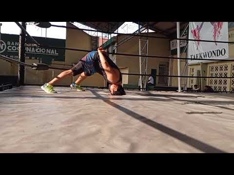 Calentamiento de cuello lucha libre