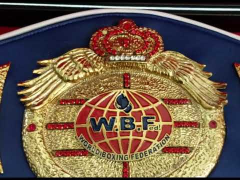 WBF- World Boxing Federation belt