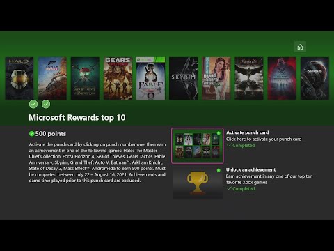 Microsoft Rewards Top 10