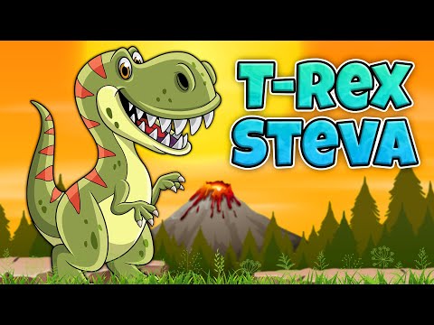 T-rex Steva 🦖 Kinderlied Dinosaurier 🎵 Der kleine Dino 🦕