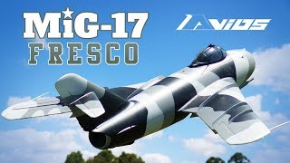 Avios MiG-17 Fresco (Kit) 90mm EDF Chasseur à Reaction EPO 1200mm (47.3