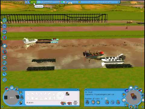 RCT3 - Tutorial - Transport Rides