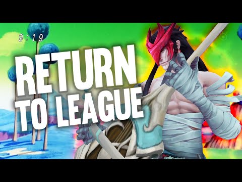 They begged me to return to League, so I showed them 10% of my true power