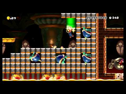 Easy's All In Castle By BTG©!!™® by GTRP_Easy - SUPER MARIO MAKER - NO COMMENTARY 1be