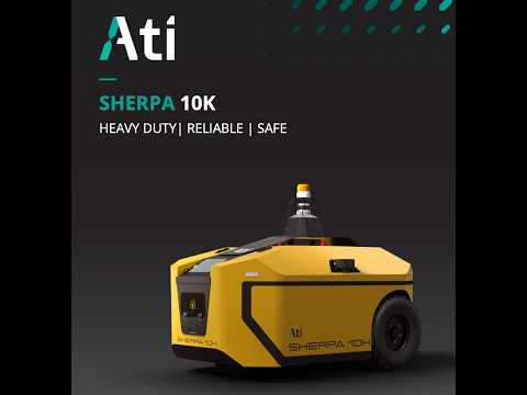 Sherpa 10K -  4600 KG Indoor and Outdoor Autonomous Tugger