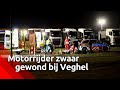 Motorrijder zwaargewond na crash op industrieterrein